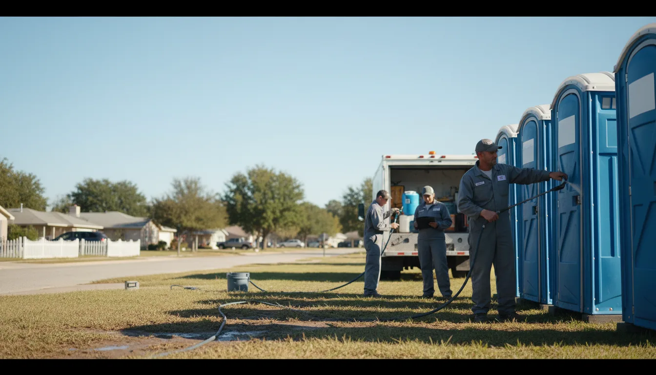 Long-Term Portable Toilet Rental in New Carlisle, IN near me